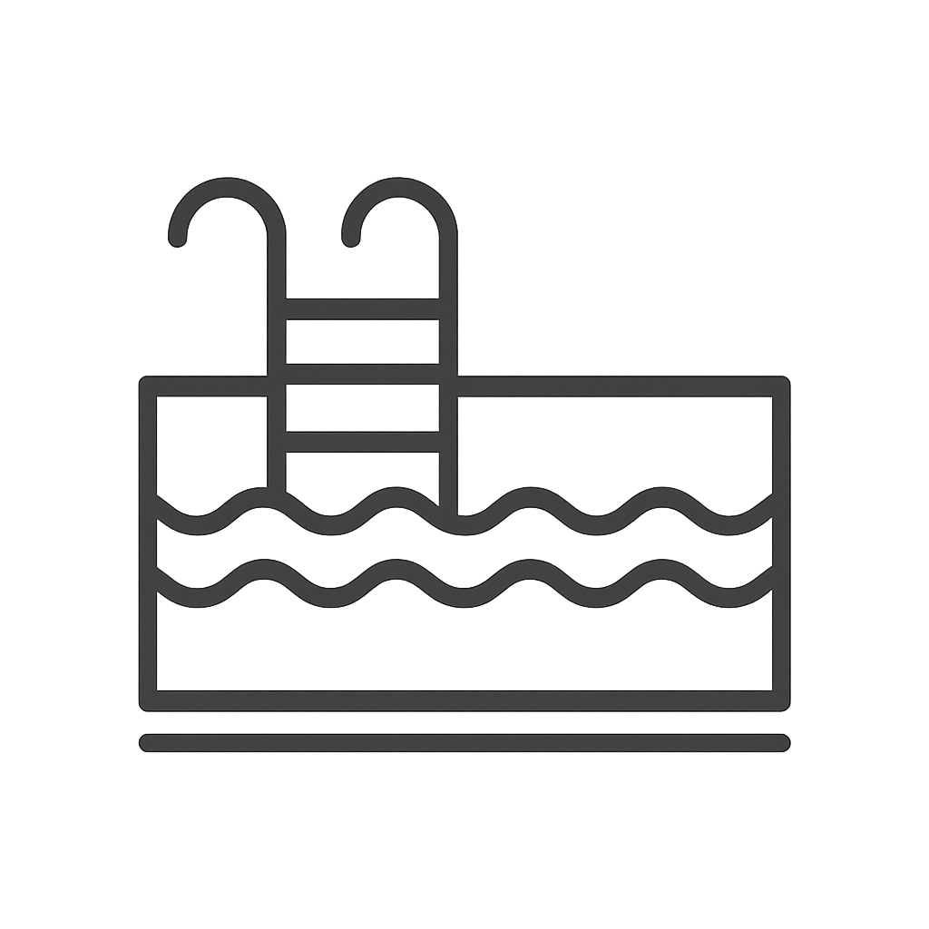 Real Estate Swimming Pool Icon
