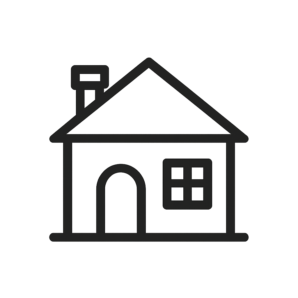 Real Estate Villa Icon